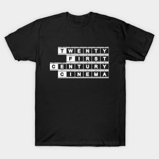 Twenty First Century Cinema TFCC Word Logo White T-Shirt